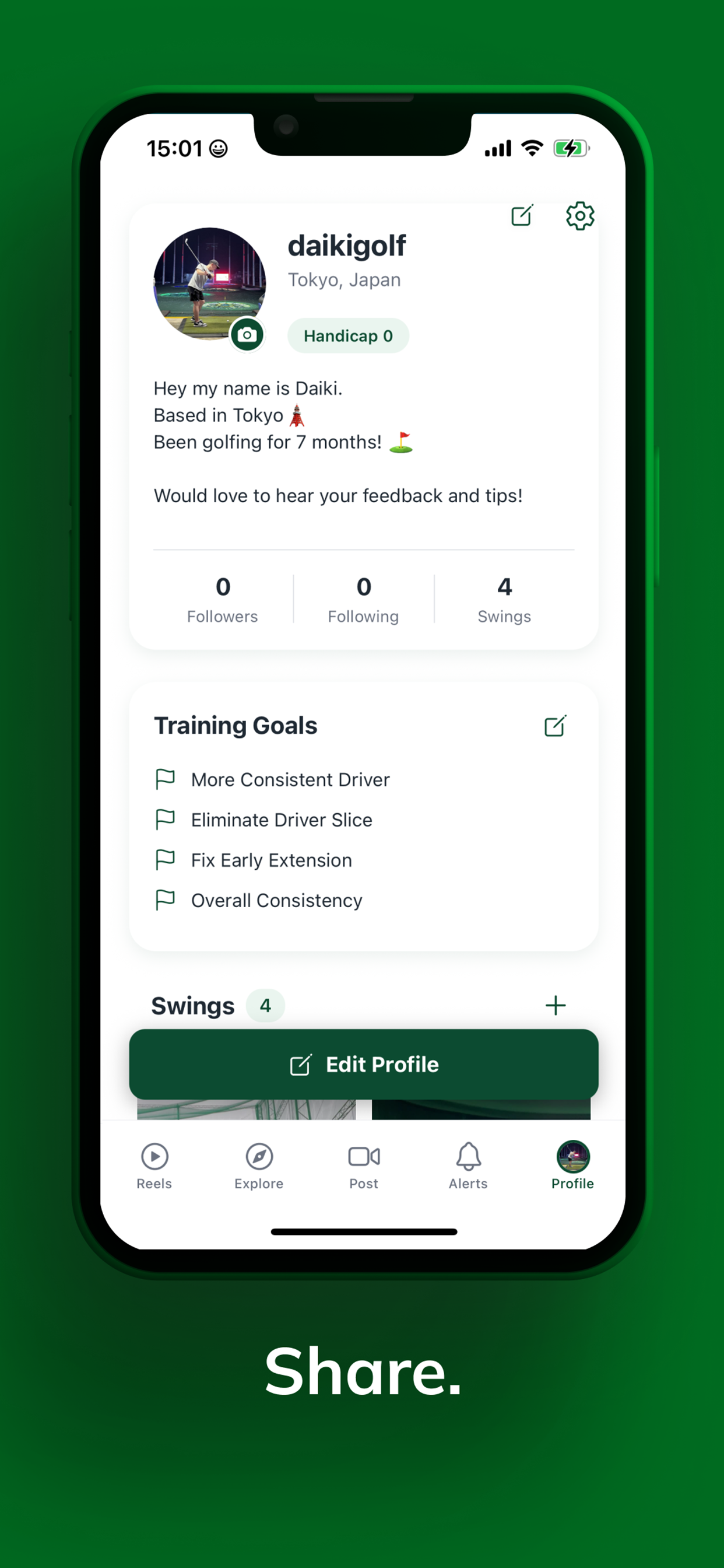 JoinSwingClub: Golf Community screenshot 7