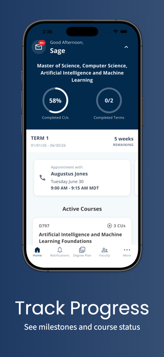 myWGU Mobile Screenshot 3 of 6