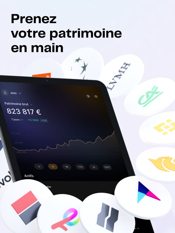 Screenshot #4 pour Finary : Patrimoine & Budget