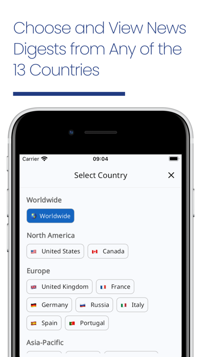 UniFeed News Screenshot