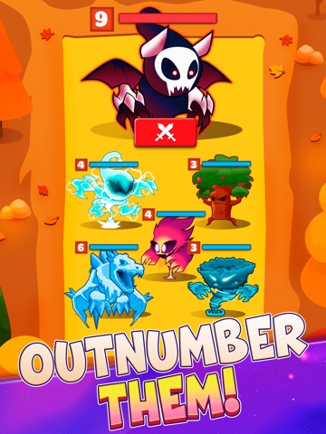 Elemental Monsters: Merge iPad screenshot