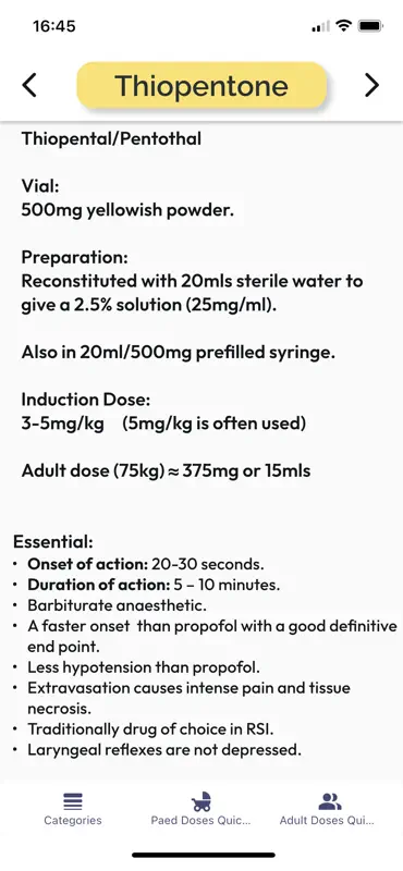 Common Anaesthetic Drugs screenshot 9 of 10