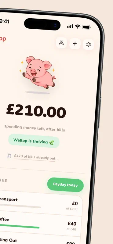 Wallop - Budget Tracker screenshot 2 of 8