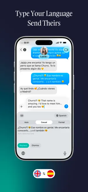 Traduco: AI Translate Keyboard screenshot 1