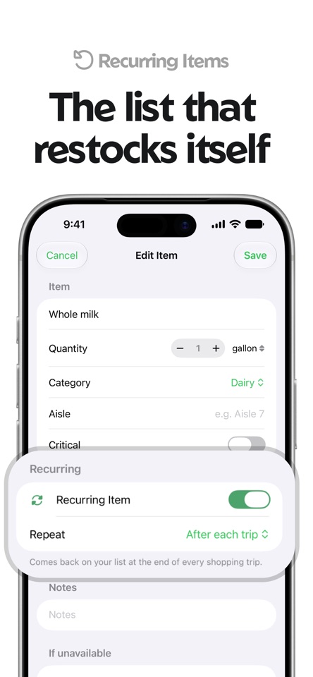 Pepperjack: Grocery List screenshot 6
