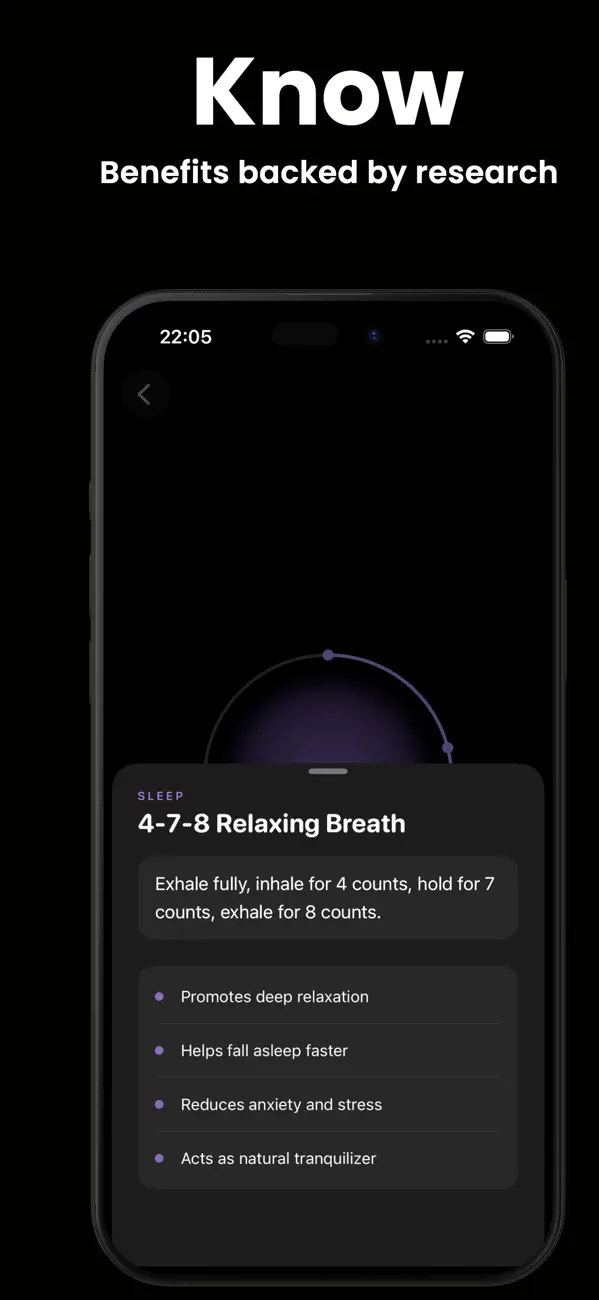 Screenshot #3 pour Praana - Respiration