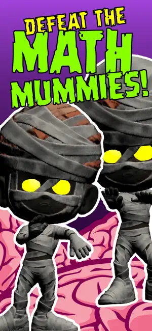 Mummy Math: Speed Game screenshot 1