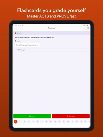 CFSC CRFSC PAL RPAL Test Prep iPad screenshot