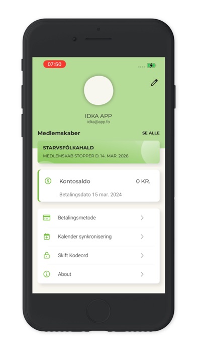 IDKA Fitness Screenshot
