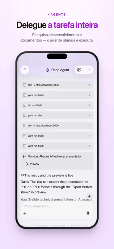 ChatLLM: AI Chat, Bot & Agent screenshot 4 of 10