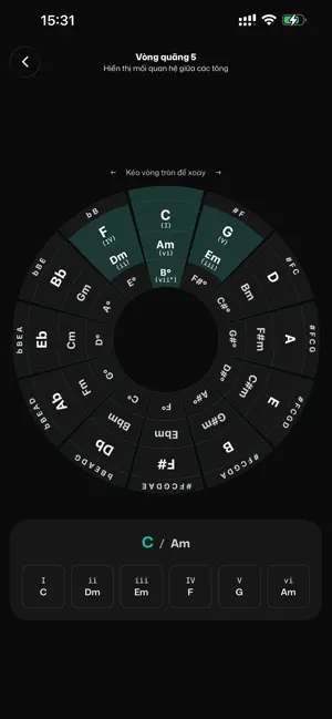 TunerVN: Tuner & Chords iPhone screenshot 4