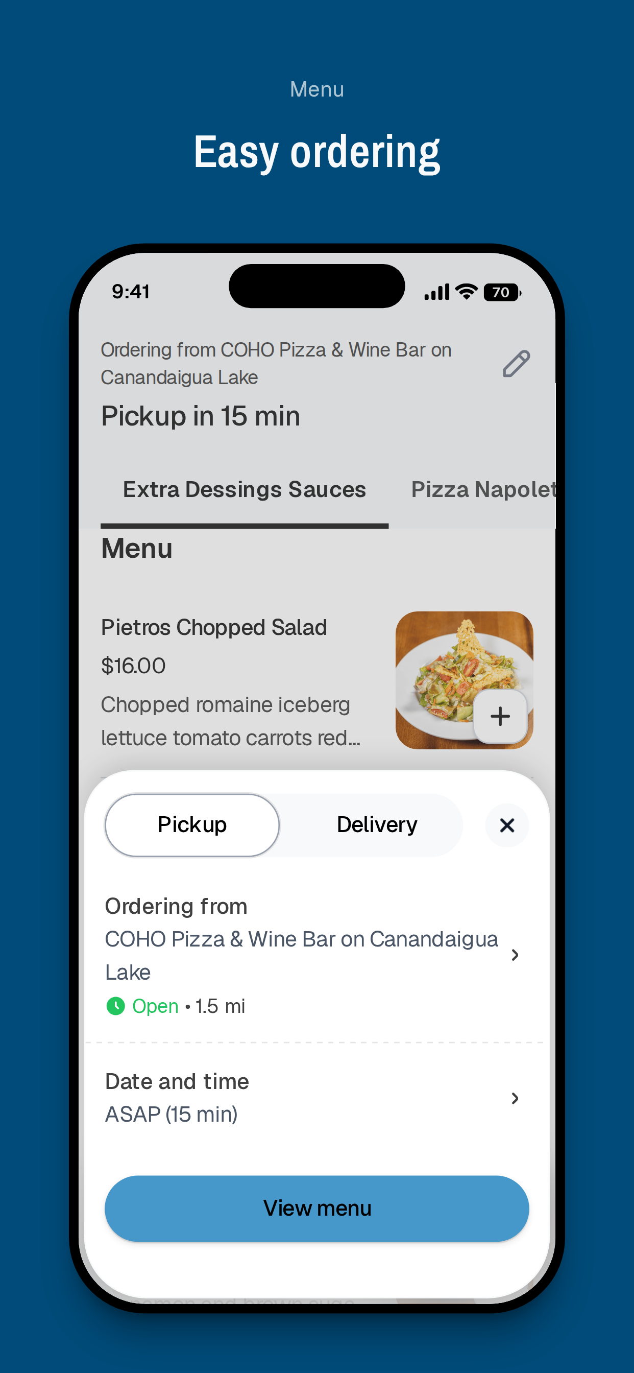 COHO Pizza & Wine Bar