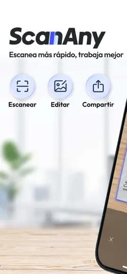 Captura de pantalla de ScanAny: Escáner Y Editor PDF en iPhone 1
