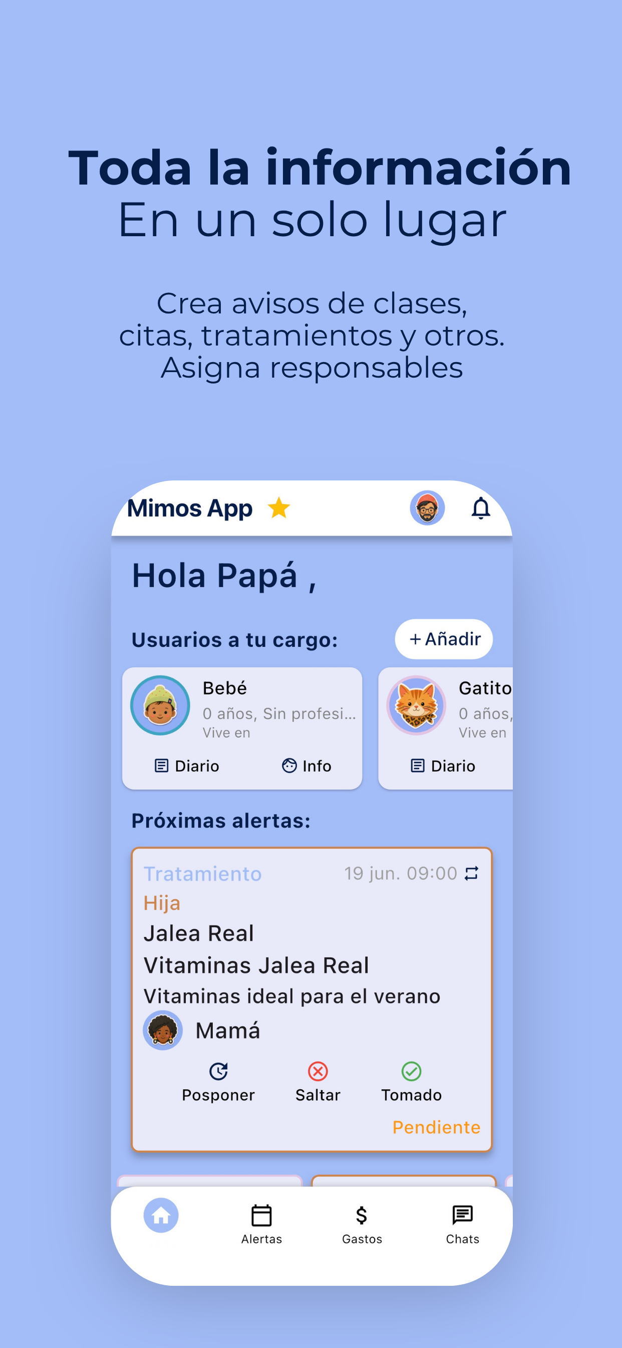 Mimos App: Cuidado Compartido