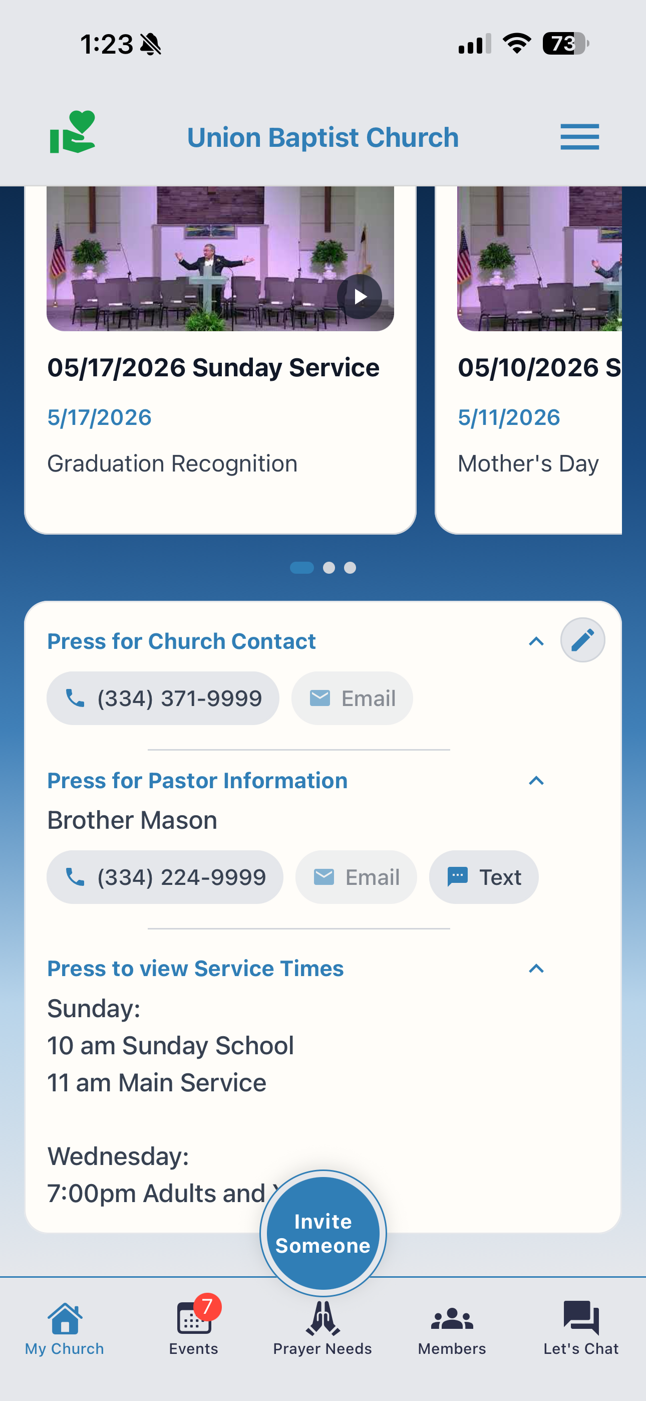 Your Churches screenshot 4