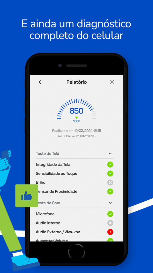 #4. Testefone: Seguros e testes (iOS) By: EXA Serviços de Tecnologia SA