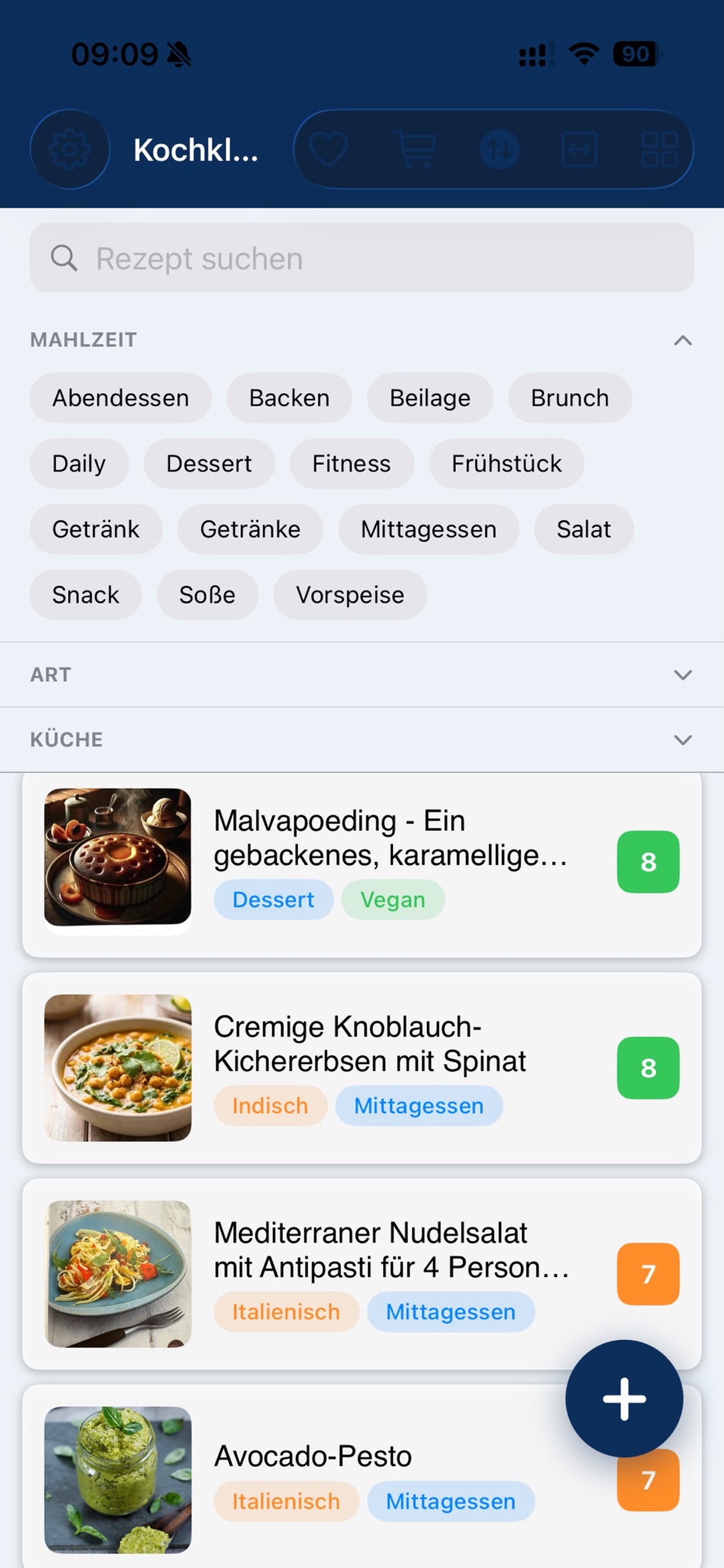 Screenshot 3 of Kochkladde - Rezeptsammlung