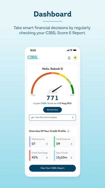 CIBIL® Score & Report