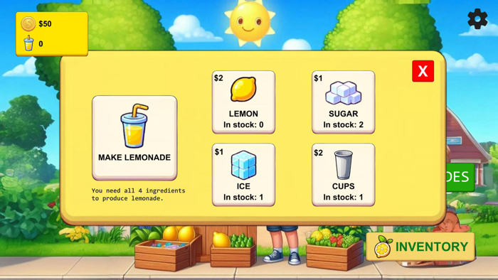Lemonade Business Tycoon