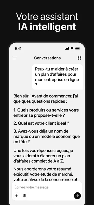 Chatbot App - Assistant IA screenshot 2 of 10