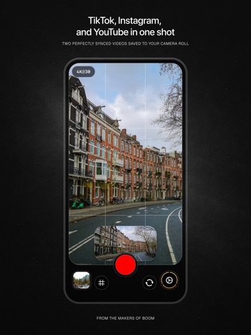 OneShot — Dual Video Camera ipad screenshot 4