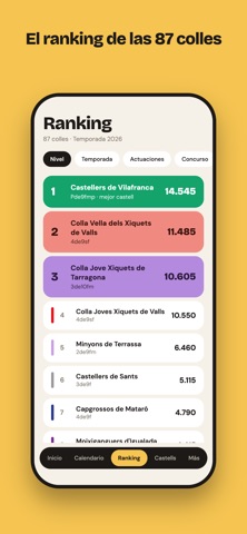 Castellers: castells y diadas iPhone screenshot 4