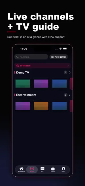 Fox IPTV Player screenshot 3