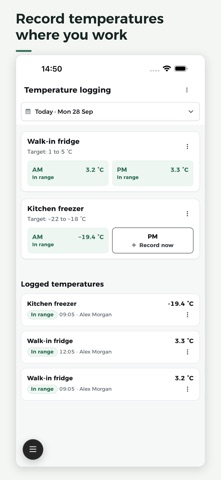 Forkto - Simplify Food Safety Screenshot 3