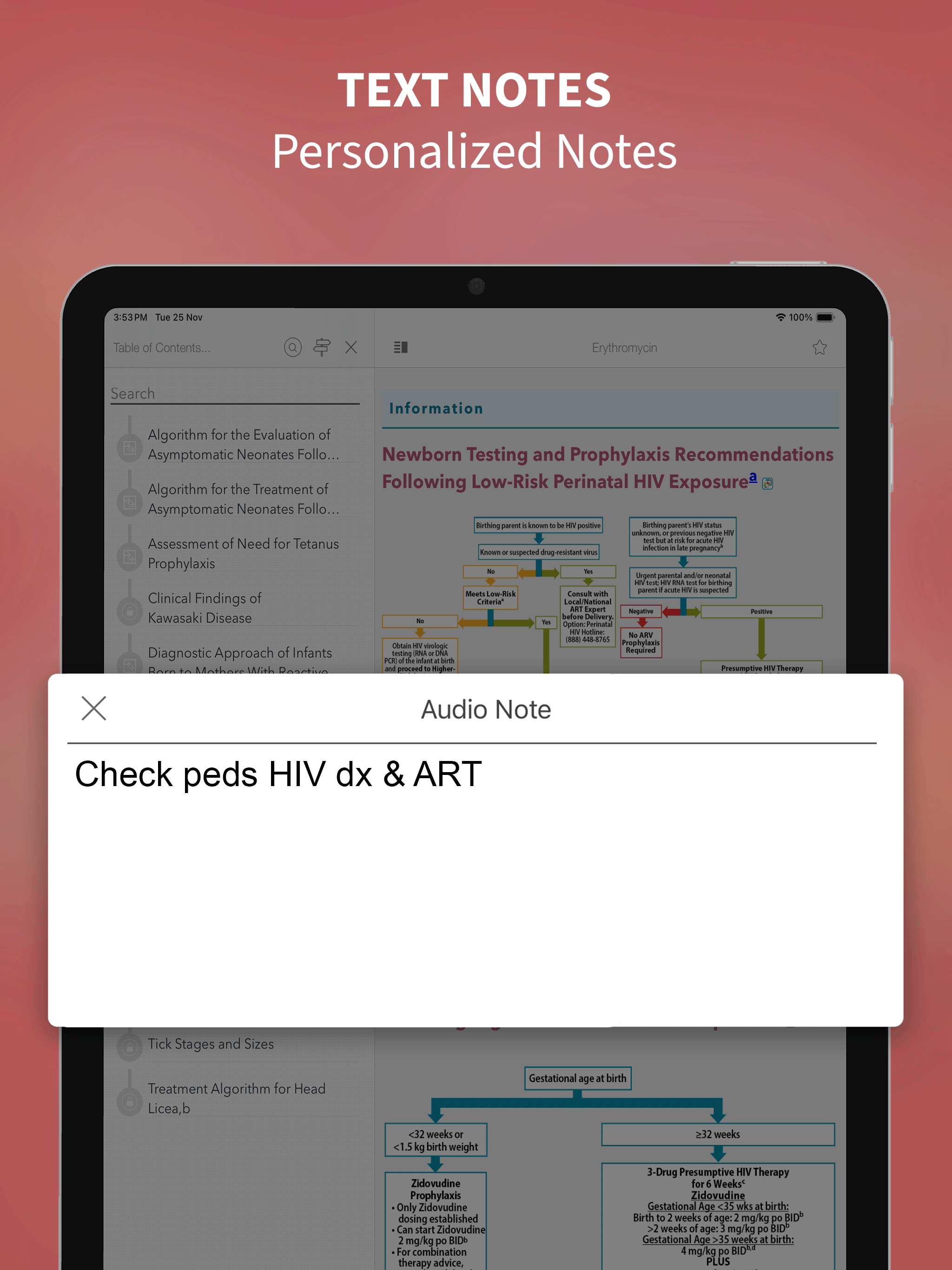Red Book Peds ID Chart