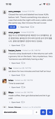 doremiradio: AI Radio iPhone screenshot