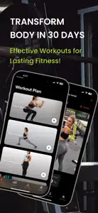 Woman Exercise 30 Days Workout screenshot #1 for iPhone