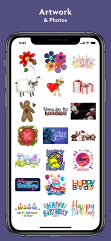 Occasion and Event Stickers screenshot