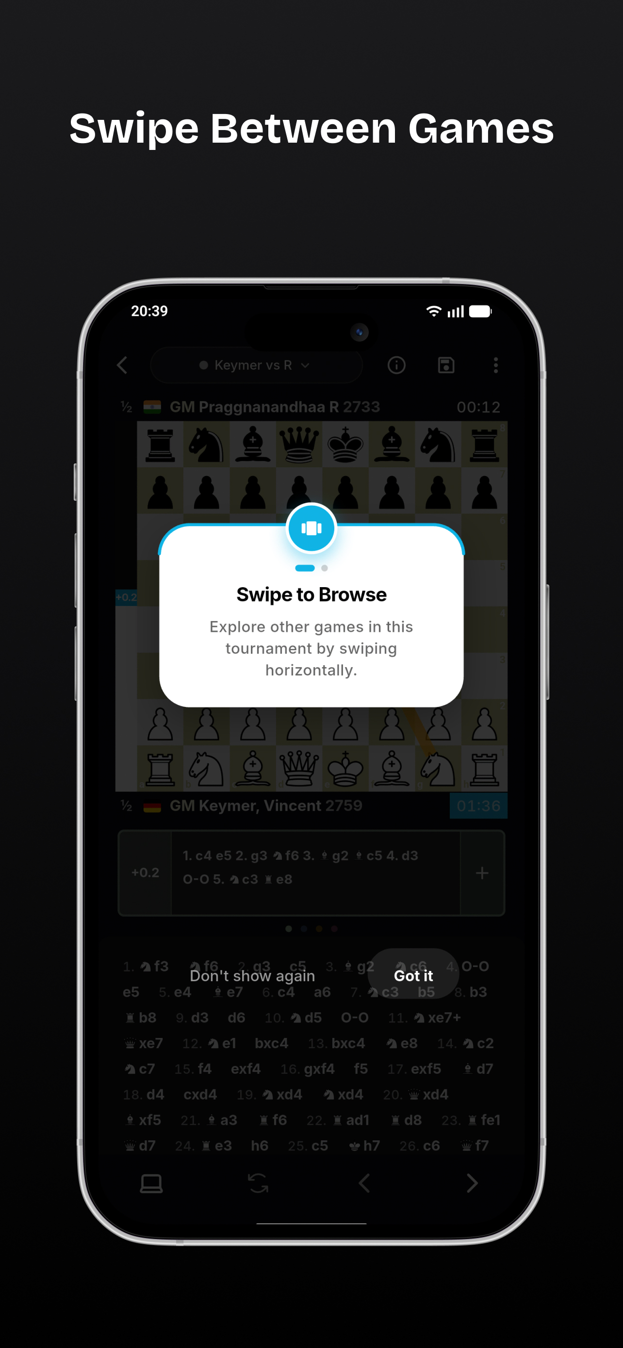 ChessEver: Follow Live Chess screenshot 6