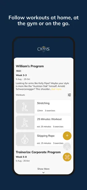 Crowns Gym PT screenshot 3