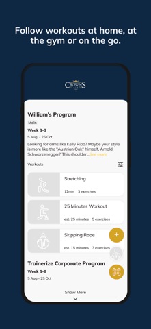 Crowns Gym PT Screenshot 3 of 6