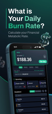 Basal: Daily Expense Tracker Screenshot 1 of 8