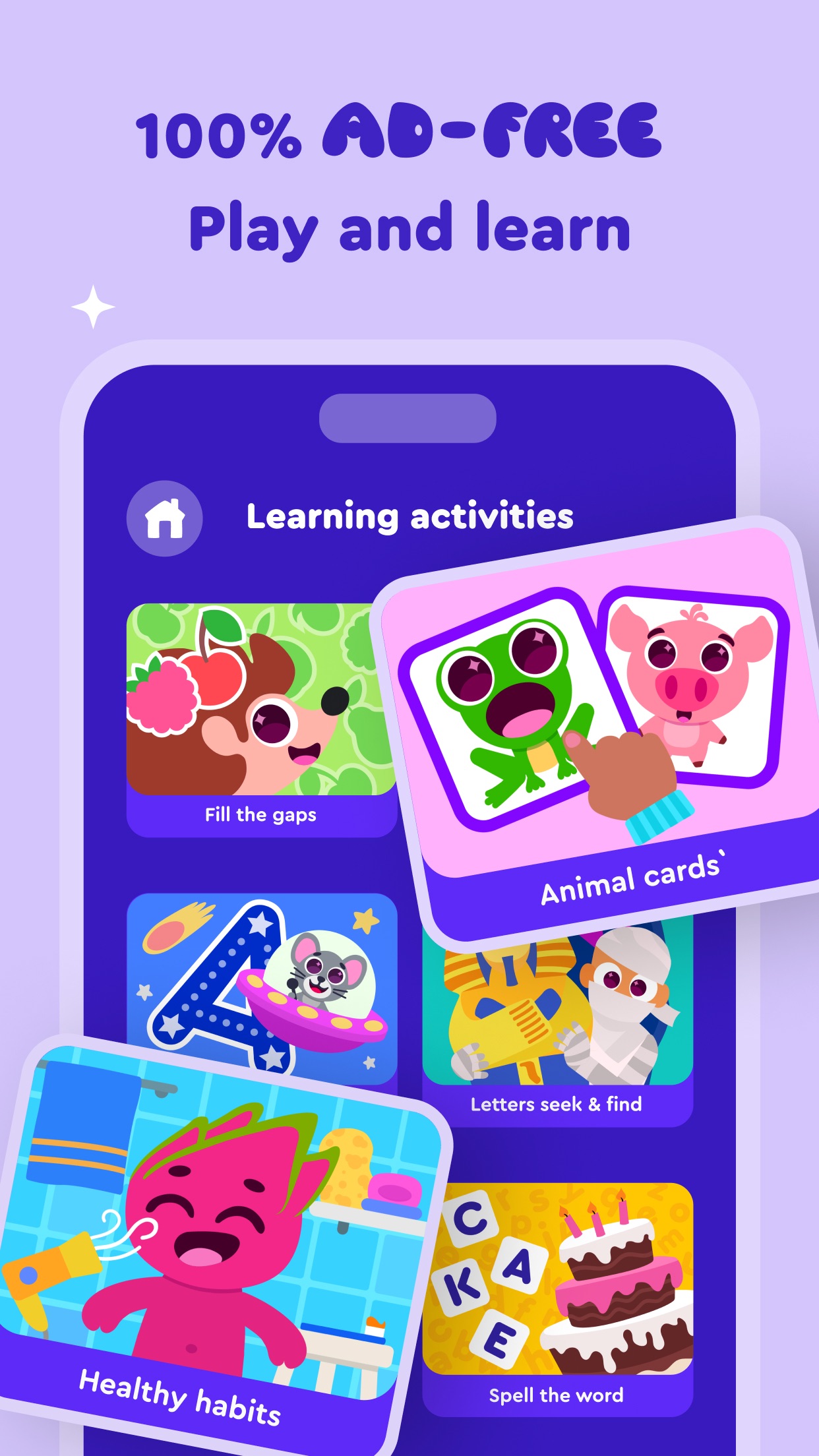 Keiki Learning games for Kids screenshot 4