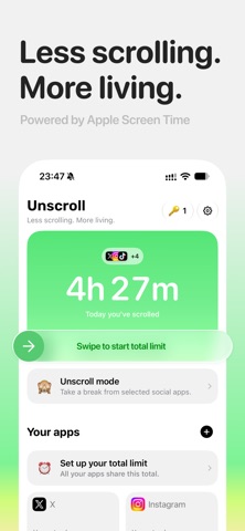 Unscroll: Less Scrolling Screenshot 1 of 4