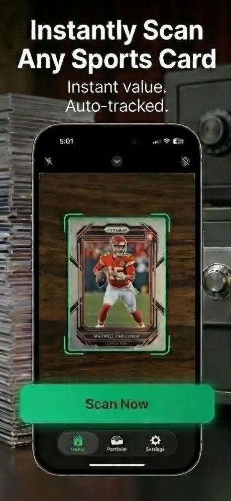 Grader: Sports Card Scanner screenshot 1
