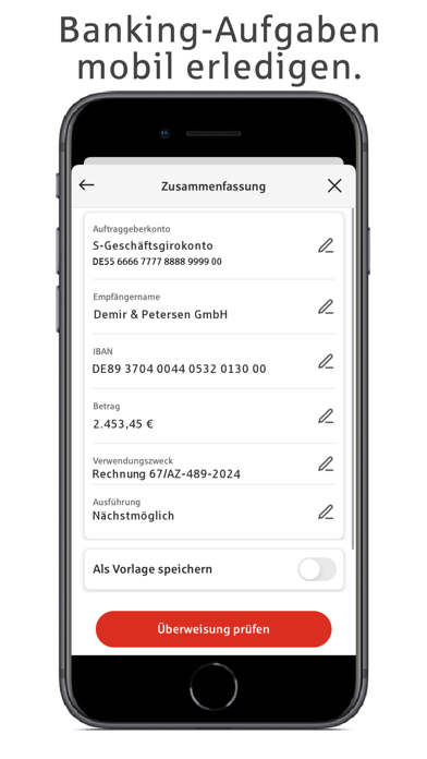 Sparkasse Business Screenshot