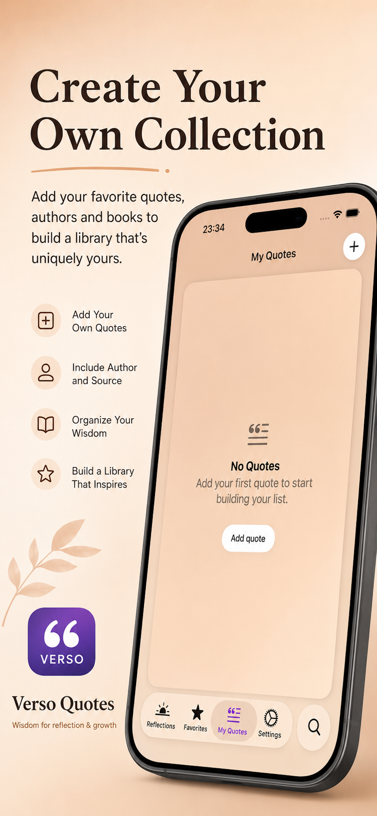 Verso Quotes screenshot 4