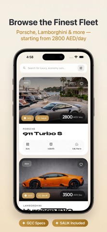 DriveEase - Premium Rentals Screenshot 2 of 4