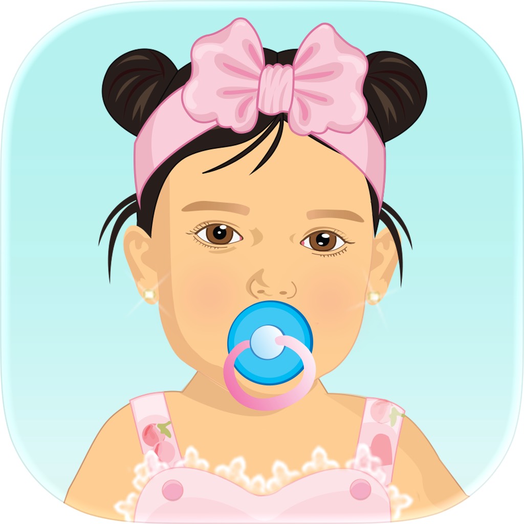 Apple App Store cover for Fashion Baby: Dress Up Game