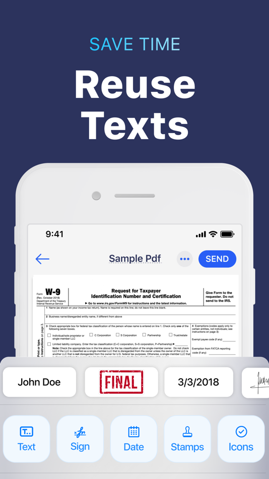 #4. Fill and Sign e Signature App (iOS) 由: Crowded Road