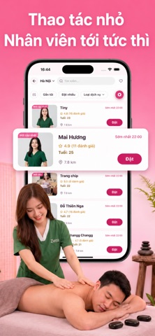 Zena - Massage tại nhà 24/7 screenshot