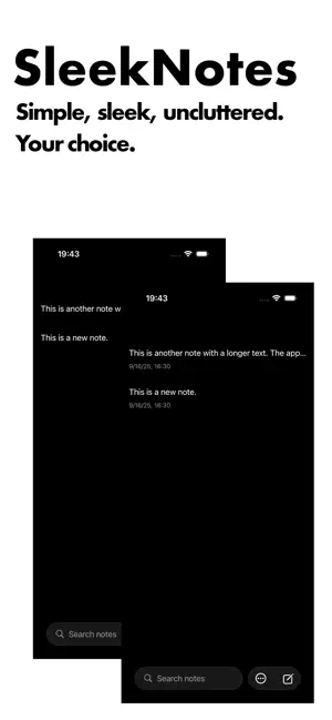 Auer Sleek Notes screenshot 1