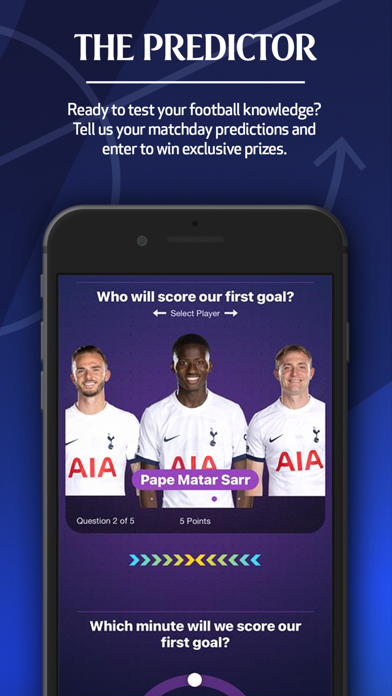 Official Spurs + Stadium App Screenshot