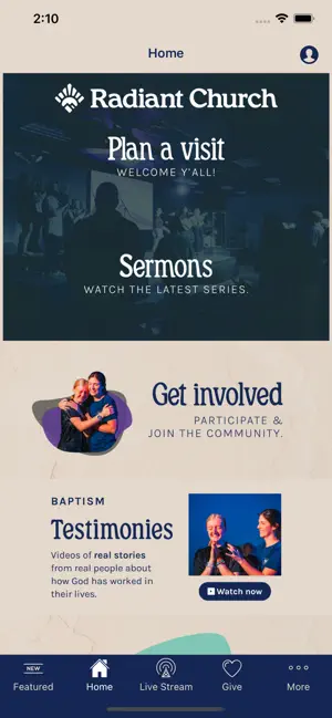 Radiant Church of Austin screenshot 2