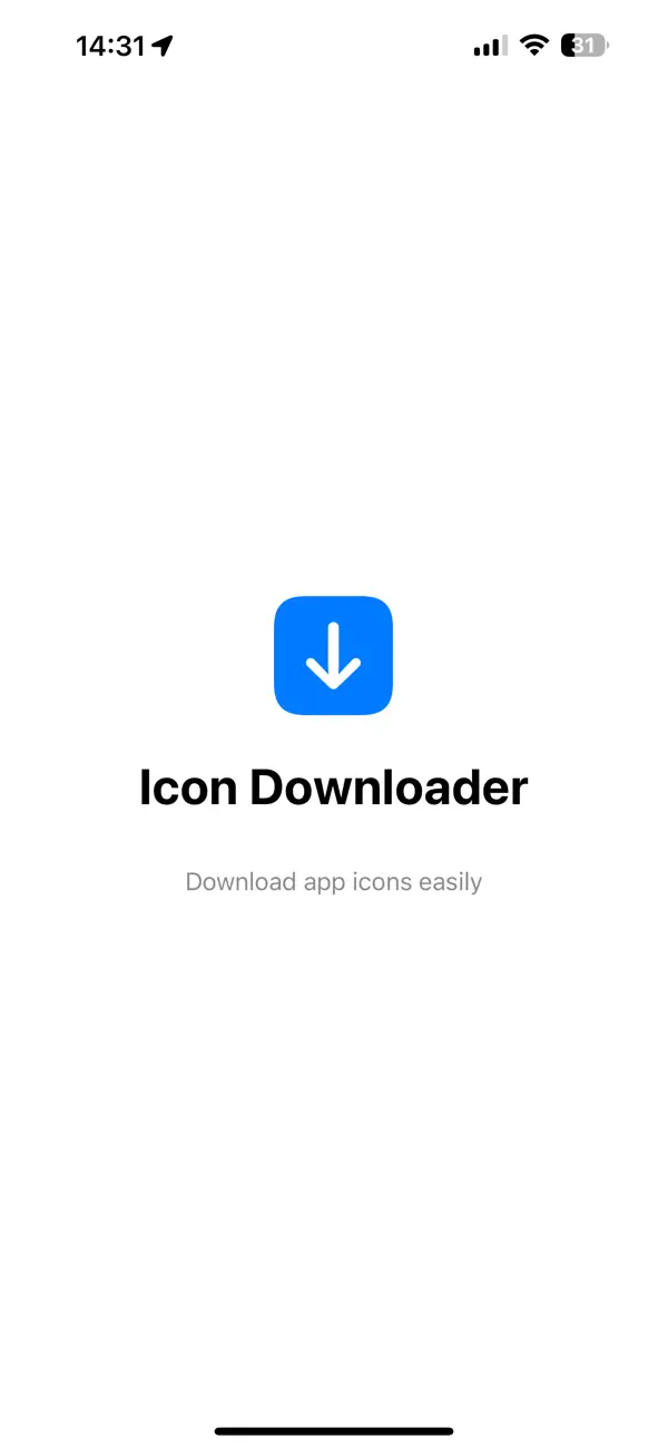 Screenshot #1 pour Icon Downloader