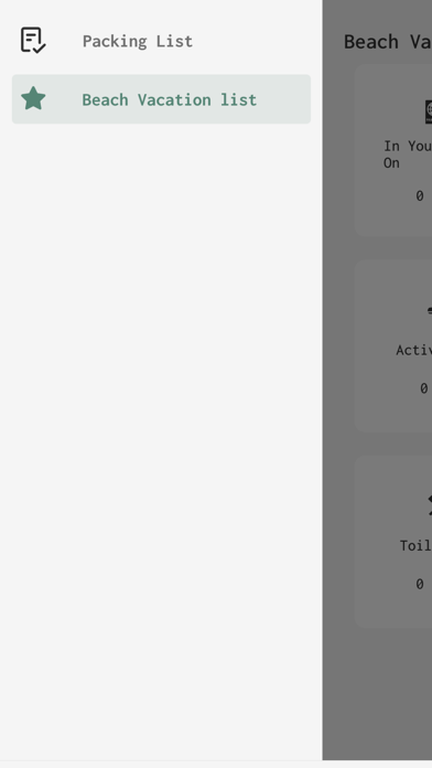 Roamer - Plan & Pack Screenshot
